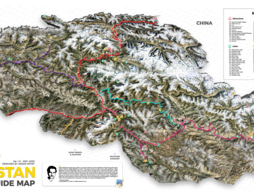 Gilgit Baltistan Tourist Guide Map